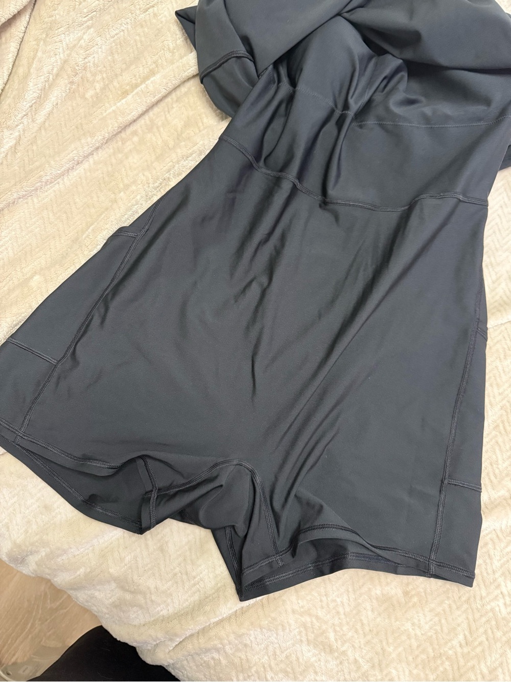 Abercrombie YPB Black Slim Apron Dress - Picture 4 of 6